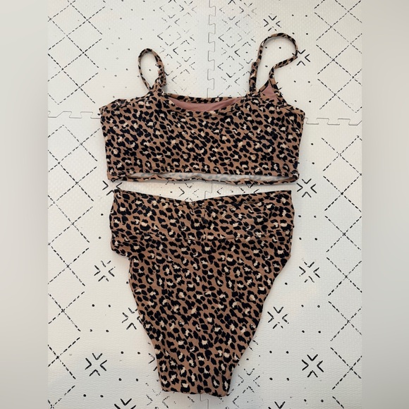 Aerie cheetah print bikini M - Picture 6 of 6